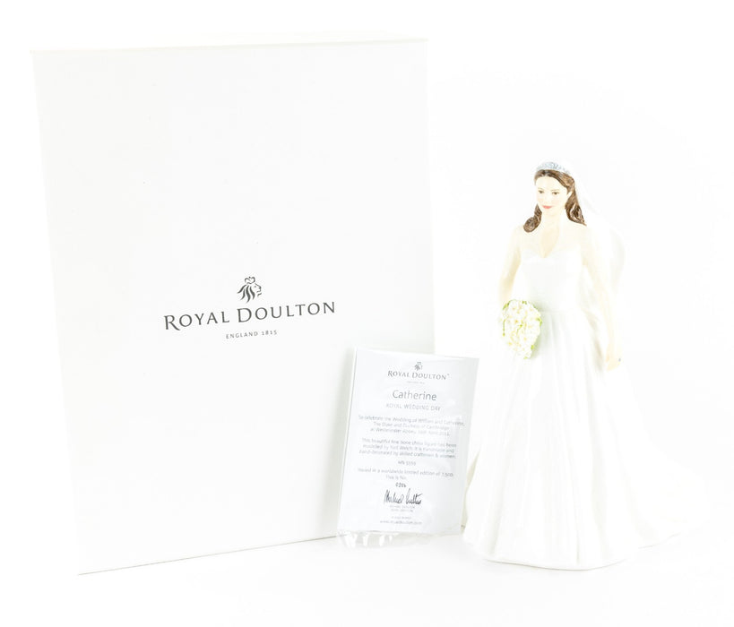 ROYAL DOULTON 'CATHERINE - ROYAL WEDDING DAY' LIMITED EDITION FIGURE HN5559, BOX