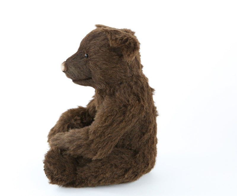 R JOHN WRIGHT - 'CAFÉ ESPRESSO' LIMITED EDITION TEDDY BEAR 12/125, BOXED & COA