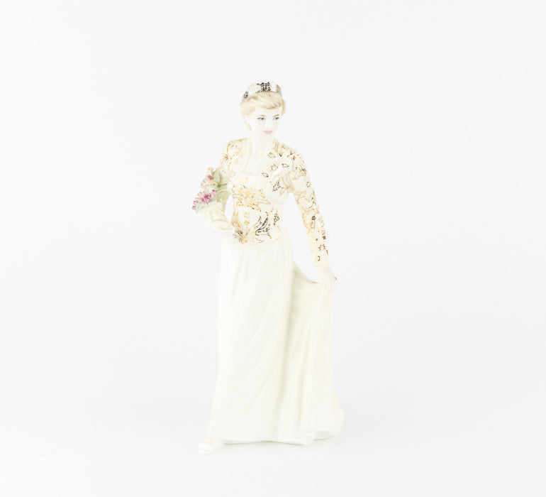 COALPORT 'DIANA, THE JEWEL IN THE CROWN' LIMITED EDITION FIGURE CW464 & COA