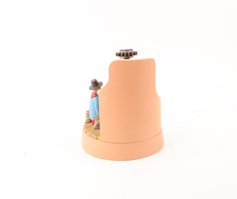 ROBERT HARROP 'GRINDING THE CORN' CAMBERWICK GREEN MUSIC BOX FIGURE CGMB12 BOXED