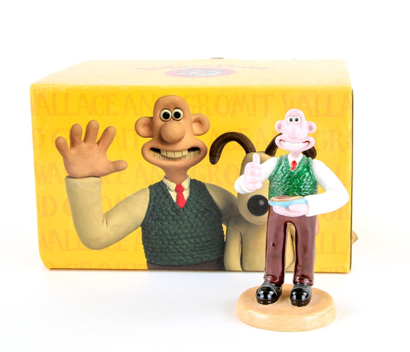 COALPORT CHARACTERS 'CRACKING TOAST GROMIT' WALLACE & GROMIT FIGURE MODEL, BOXED