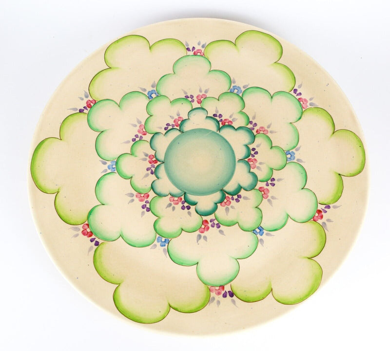 CLARICE CLIFF 'CLOUD FLOWER' LARGE ART DECO WILKINSON NEMESIA CHARGER PLATE DISH