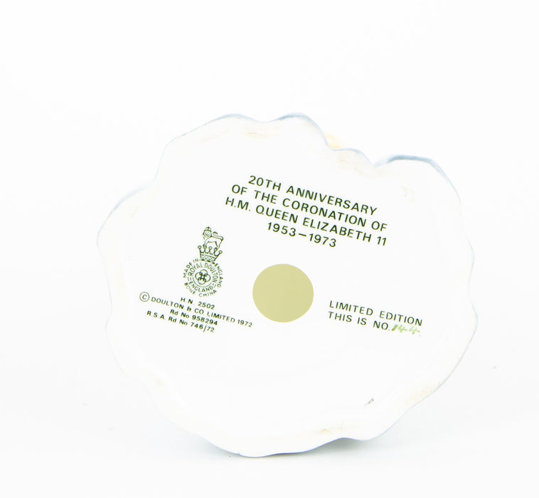 ROYAL DOULTON 'HM QUEEN ELIZABETH II' 20TH ANNIVERSARY CORONATION HN2502, BOXED