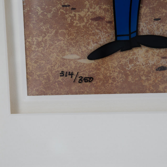WARNER BROS 'THE MOST EFFECTUAL TOP CAT' HANNA & BARBERA SIGNED CEL ART 314/350