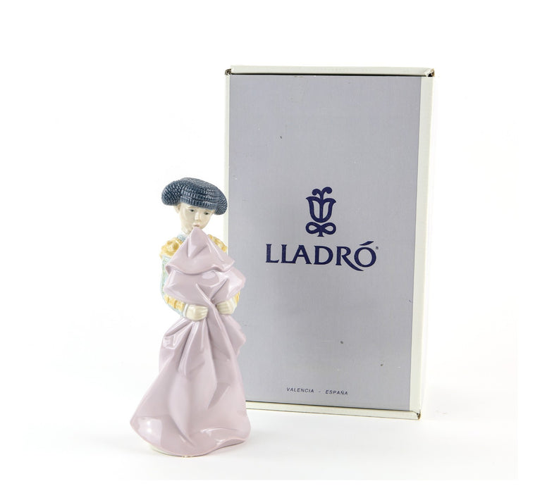 LLADRO 'TIMID TORERO' MATADOR BULLFIGHER BOY FIGURE MODEL 6437, BOXED