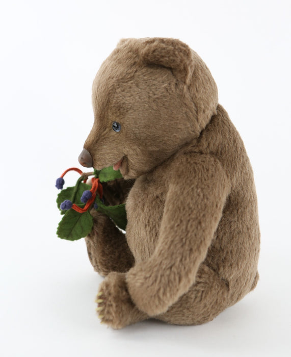 R JOHN WRIGHT - 'TICKLES' LIMITED EDITION BABY TEDDY BEAR 200/500, BOXED & COA