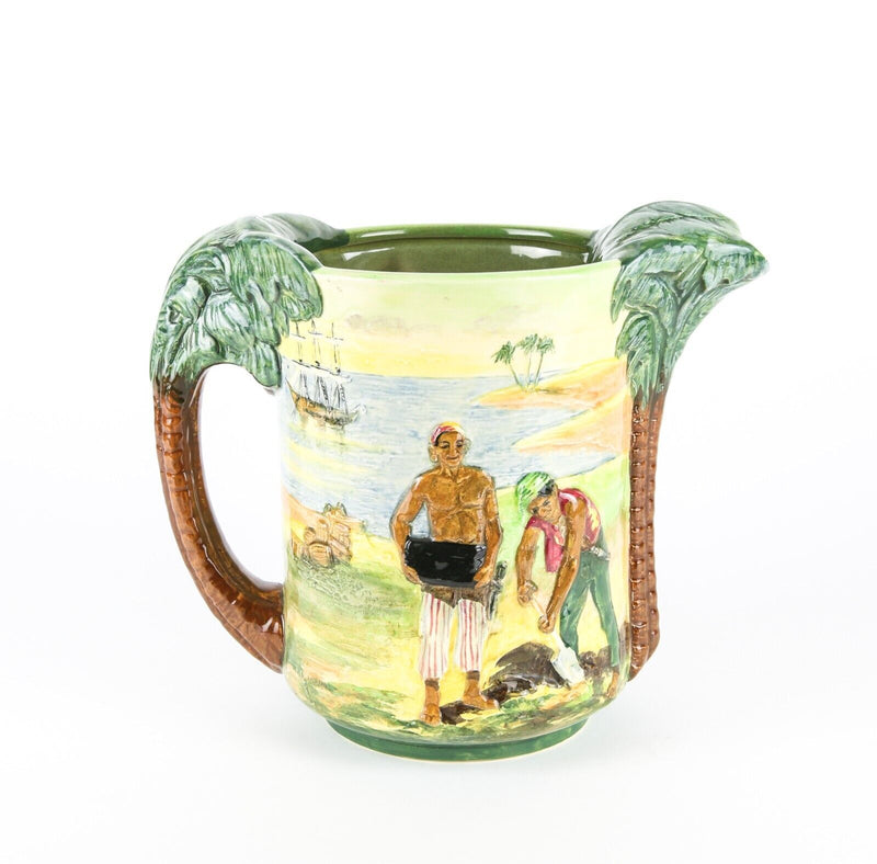 ROYAL DOULTON 'TREASURE ISLAND' LIMITED EDITION LONG JOHN SILVER JUG 364/600