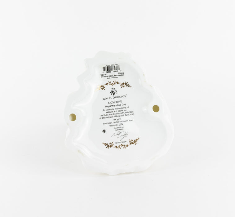 ROYAL DOULTON 'CATHERINE - ROYAL WEDDING DAY' LIMITED EDITION FIGURE HN5559, BOX