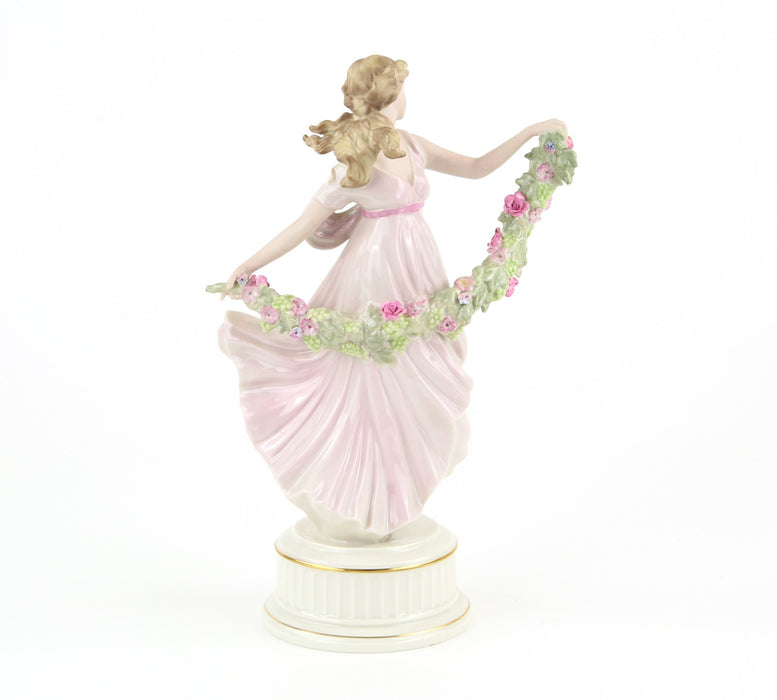 WEDGWOOD 'THE DANCING HOURS' FLORAL COLLECTION LIMITED EDITION FIGURE CW235