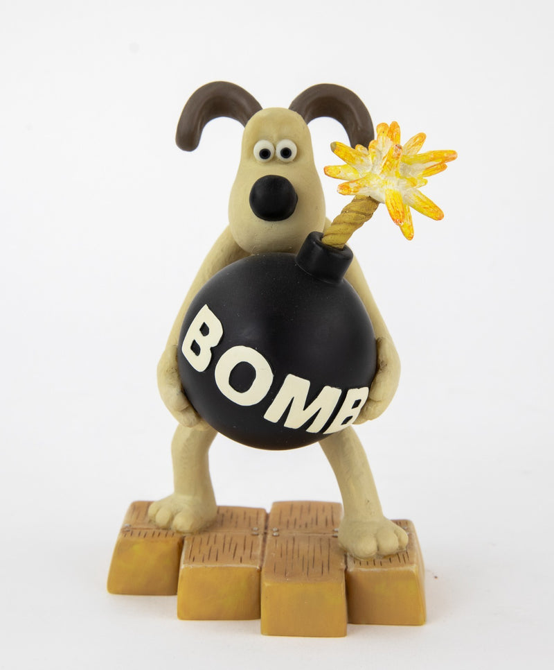 ROBERT HARROP 'GROMIT AND THE BOMB' WALLACE & GROMIT FIGURE WGYP01, BOXED