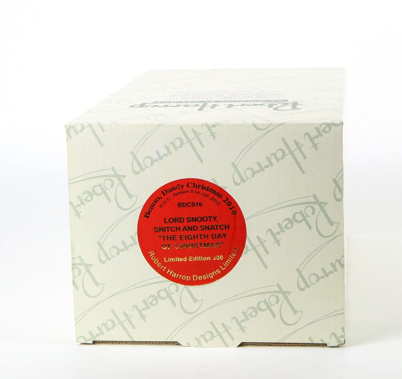ROBERT HARROP 'LORD SNOOTY, SNITCH & SNATCH, EIGHTH DAY OF XMAS' LIMITED EDITION BDCS10