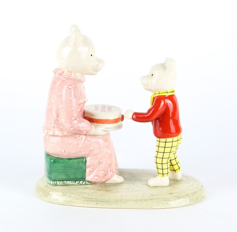 ROYAL DOULTON BESWICK 'HAPPY BIRTHDAY RUPERT' LIMITED EDITION CHARACTER FIGURE
