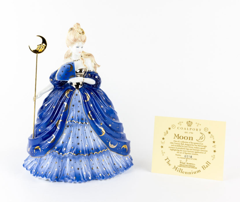 COALPORT 'MOON' LIMITED EDITION MILLENNIUM BALL FIGURE MODEL