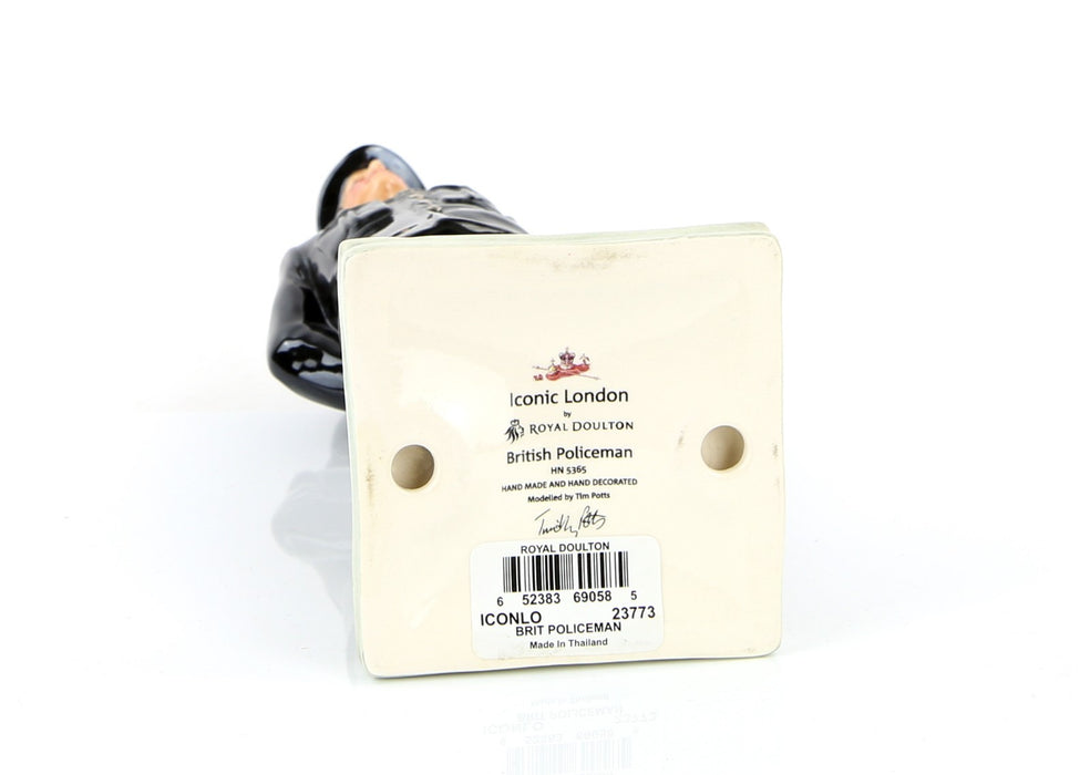 ROYAL DOULTON 'BRITISH POLICEMAN' ICONIC LONDON FIGURE MODEL HN5365, BOXED