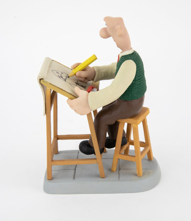 ROBERT HARROP 'WE'LL GO WHERE THERE'S CHEESE!' WALLACE & GROMIT FIGURE WG17, BOX