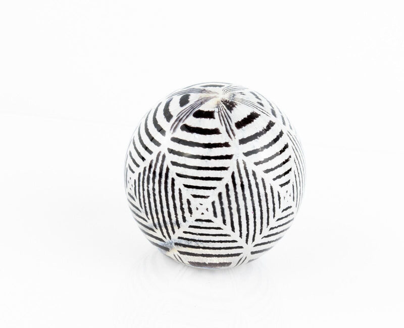TIMOTHY HARRIS FOR ISLE OF WIGHT 'SACKS AND BAGS' GLASS GLOBE PAPERWEIGHT