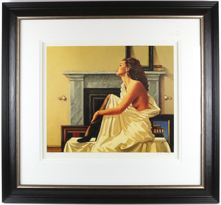 JACK VETTRIANO, 'MODEL IN WHITE', SIGNED LIMITED EDITION PRINT 39/350 & COA