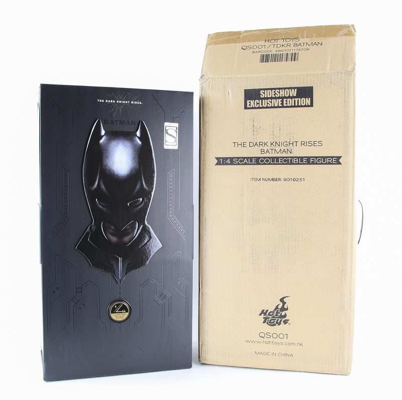 BATMAN, DARK KNIGHT RISES - HOT TOYS SIDESHOW EXCLUSIVE 1:4 FIGURE 9019251 QS001