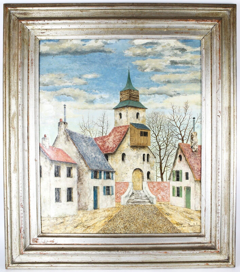 JOSSELIN REGINALD COURTENAY BODLEY, LA SAPRAMONS, FRANCE, OIL PAINTING, SIGNED