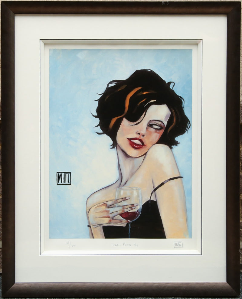 TODD WHITE, 'HEAVEN BESIDE YOU', LIMITED EDITION PRINT 38/295, SIGNED