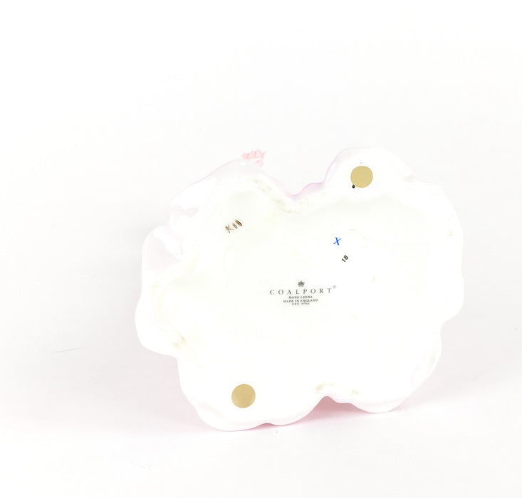 COALPORT - HM QUEEN ELIZABETH THE QUEEN MOTHER IN PINK DRESS FIGURE