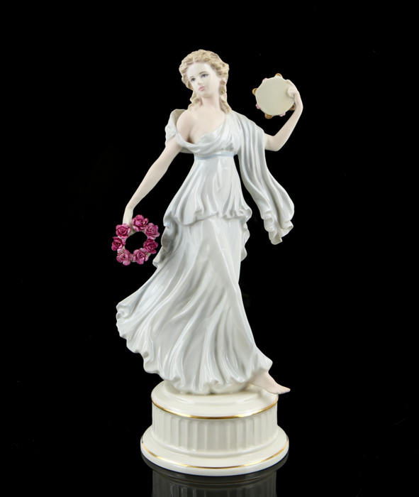 WEDGWOOD 'THE DANCING HOURS' FLORAL COLLECTION LIMITED EDITION FIGURE CW236