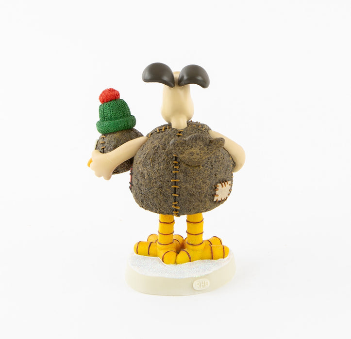 ROBERT HARROP 'GROMIT RED BREAST' WALLACE & GROMIT CHRISTMAS FIGURE WGCS14 BOXED