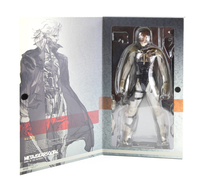 METAL GEAR SOLID 4 - MEDICOM TOYS 'RAIDEN' ACTION FIGURE, BOXED