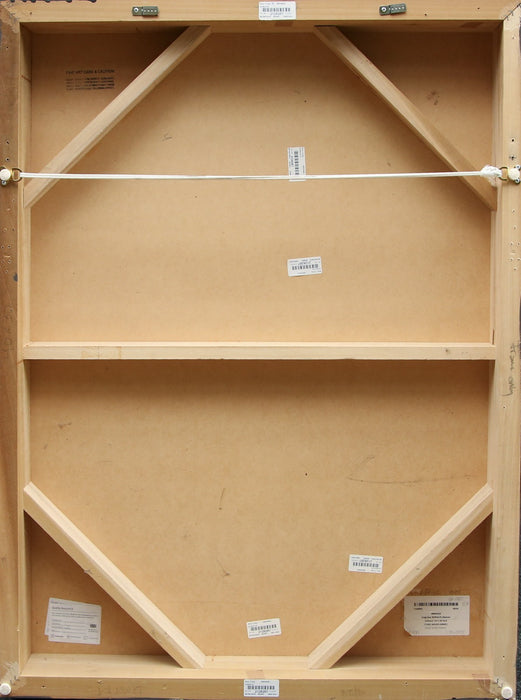 CRAIG ALAN, 'GRIDLOCK IV', LARGE ORIGINAL MIXED MEDIA, SIGNED