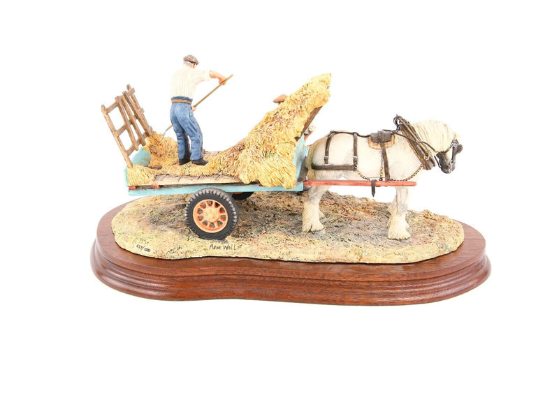 BORDER FINE ARTS 'THE HAYWAIN' FIGURE MODEL TABLEAU JH73 457/1500 & COA