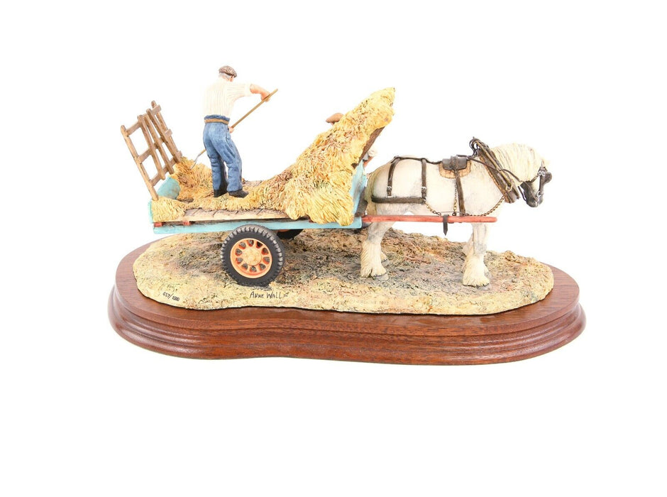 BORDER FINE ARTS 'THE HAYWAIN' FIGURE MODEL TABLEAU JH73 457/1500 & COA