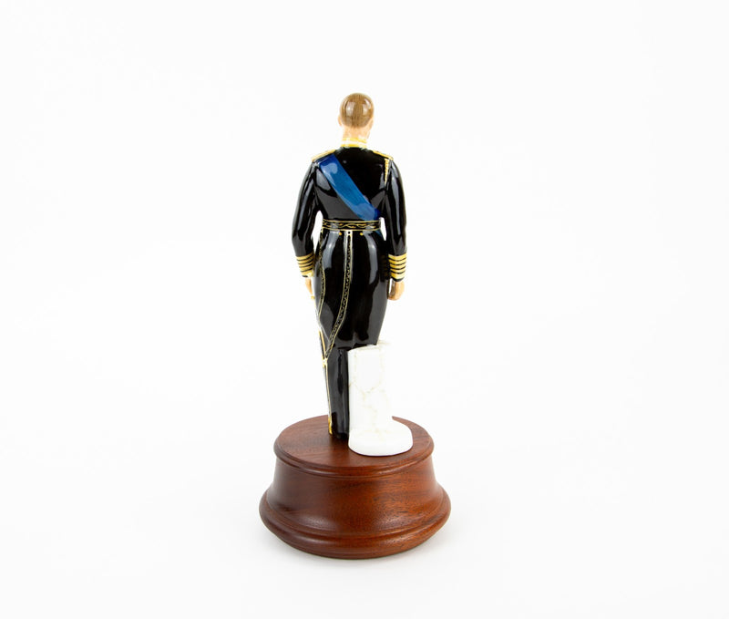 ROYAL DOULTON 'HRH PRINCE PHILIP' DUKE OF EDINBURGH FIGURE HN2386, BOXED & COA