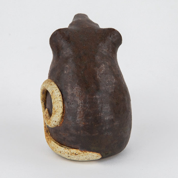 ROSEMARY WREN, OXSHOTT POTTERY - MOUSE, 1987 STUDIO ART FIGURE MODEL, SIGNED