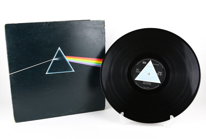 PINK FLOYD, 'THE DARK SIDE OF THE MOON', SOLID BLUE TRIANGLE FIRST PRESS LP RECORD