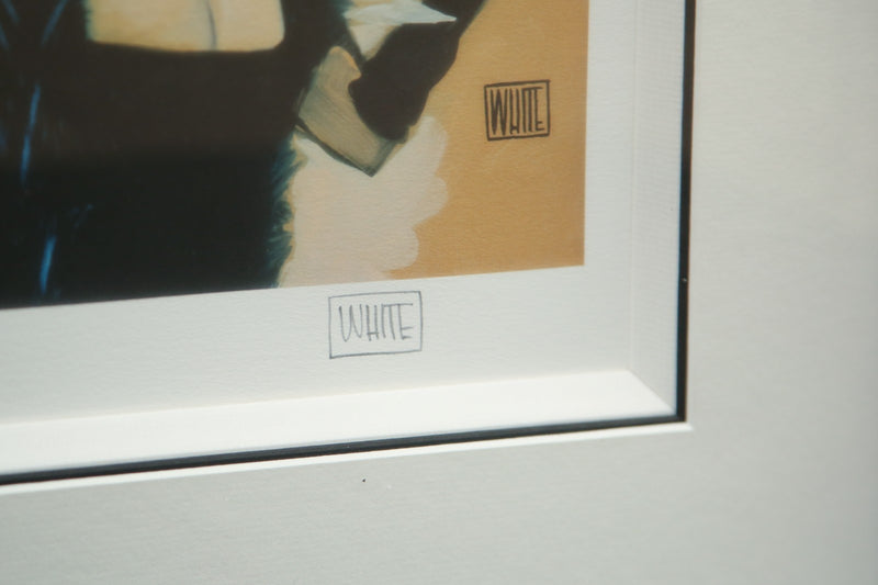 TODD WHITE, 'DRINKING BOAS', ARTISTS PROOF LIMITED EDITION PRINT 22/29, SIGNED