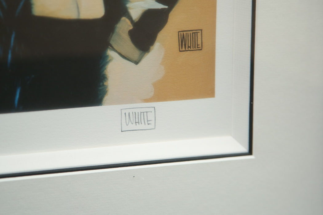 TODD WHITE, 'DRINKING BOAS', ARTISTS PROOF LIMITED EDITION PRINT 22/29, SIGNED