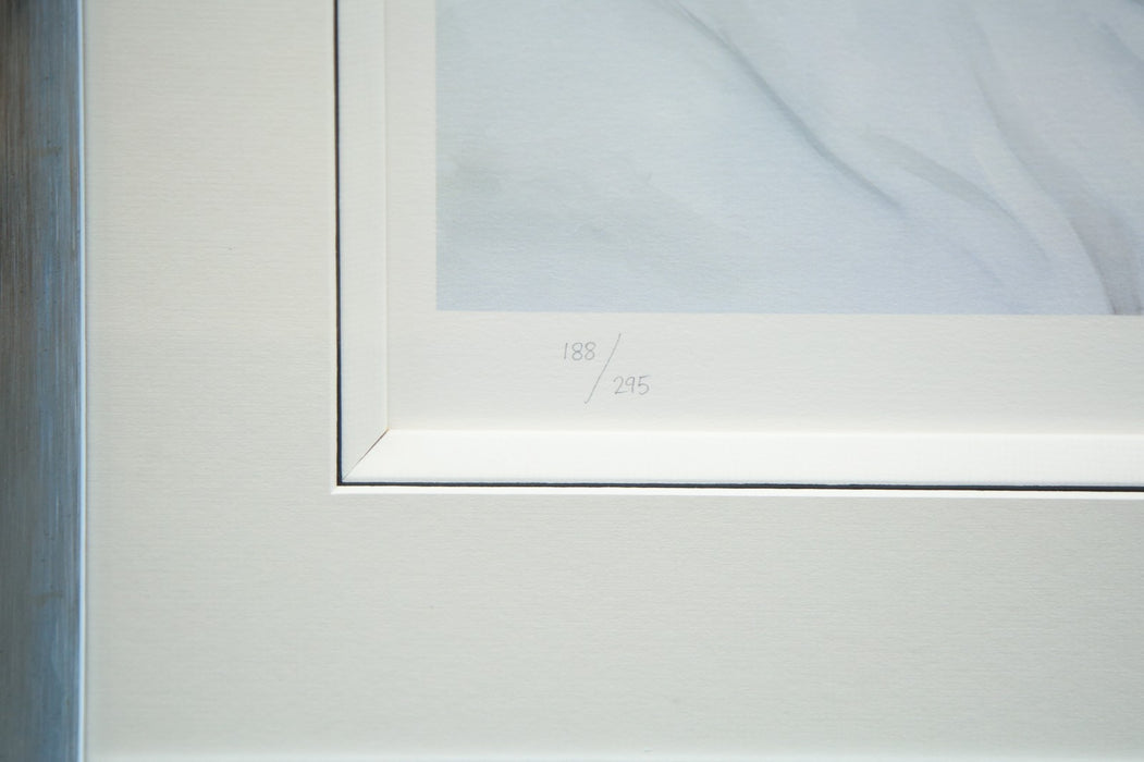 TODD WHITE, 'SHE NEVER SLEEPS ALONE', LIMITED EDITION PRINT 188/295, SIGNED