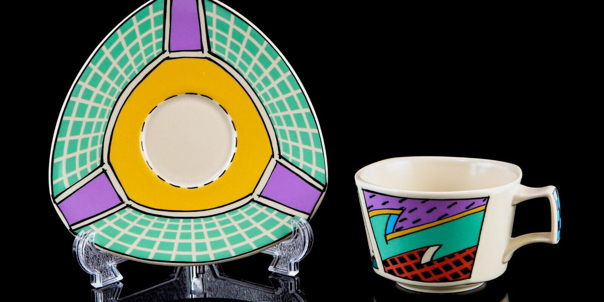 Dorothy Hafner, Rosenthal Studio Line 'Flash' Tea Cup & Saucer