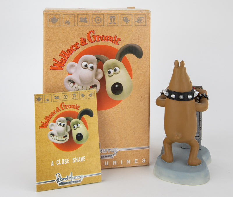 ROBERT HARROP 'PRESTON' WALLACE & GROMIT CLOSE SHAVE FIGURE WG16, BOXED