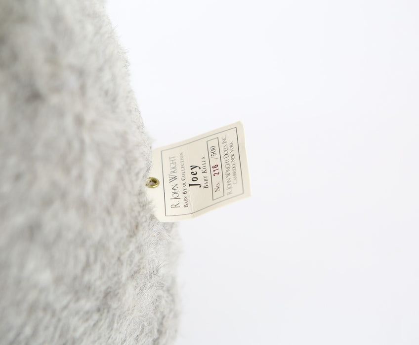 R JOHN WRIGHT - 'JOEY' LIMITED EDITION BABY KOALA TEDDY BEAR 290/500 BOXED & COA