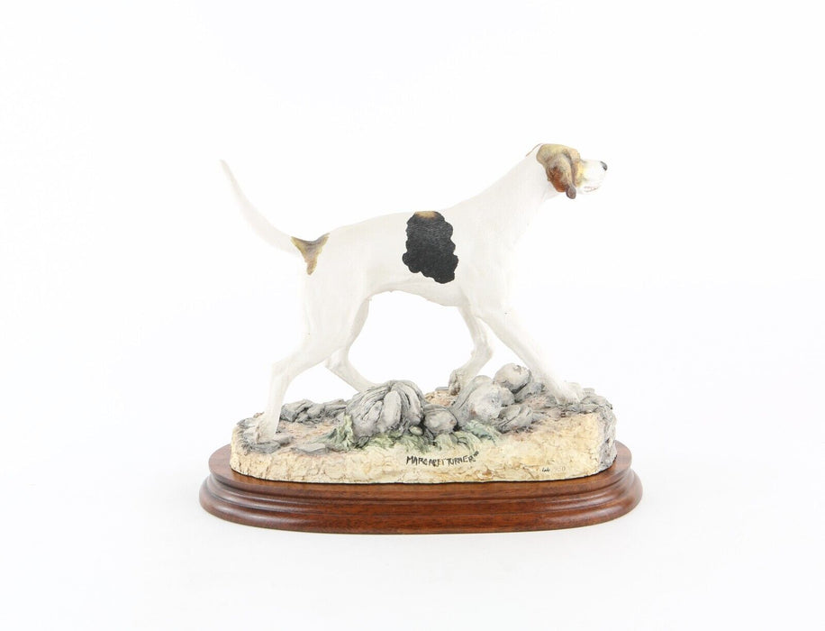 BORDER FINE ARTS 'FOXHOUND' FIGURE MODEL TABLEAU B0733 44/950, BOXED & COA