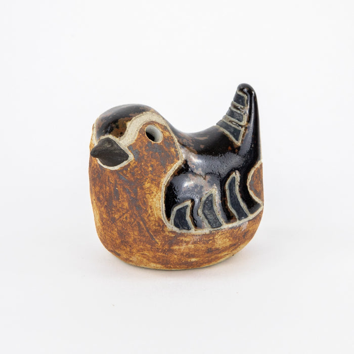 ROSEMARY WREN, OXSHOTT POTTERY - BIRD, 1985 STUDIO ART FIGURE MODEL SCULPTURE