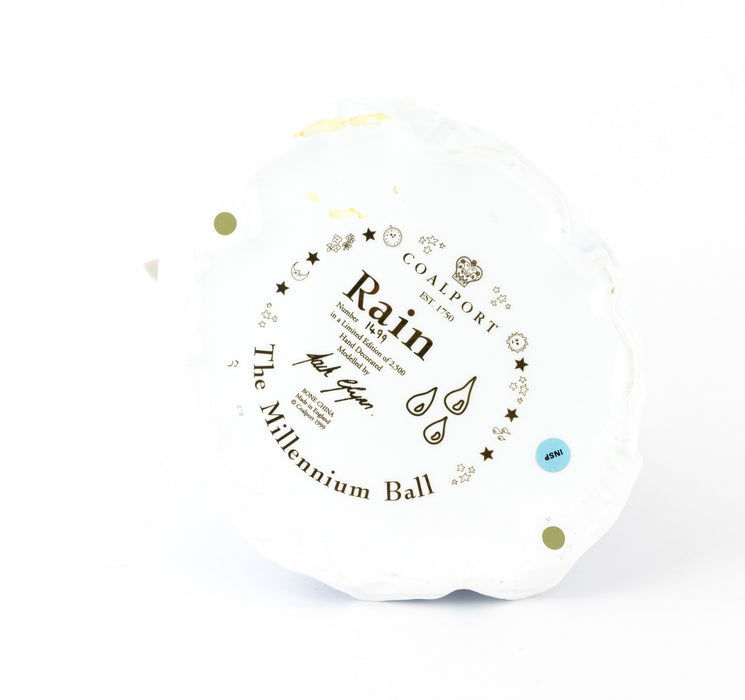 COALPORT 'RAIN' LIMITED EDITION MILLENNIUM BALL FIGURE MODEL & COA