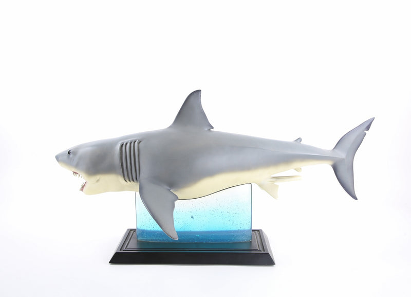JAWS - SIDESHOW COLLECTIBLES LARGE 'BRUCE THE SHARK' MAQUETTE 7153 242/250 BOXED
