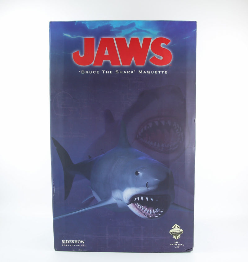 JAWS - SIDESHOW COLLECTIBLES LARGE 'BRUCE THE SHARK' MAQUETTE 7153 242/250 BOXED