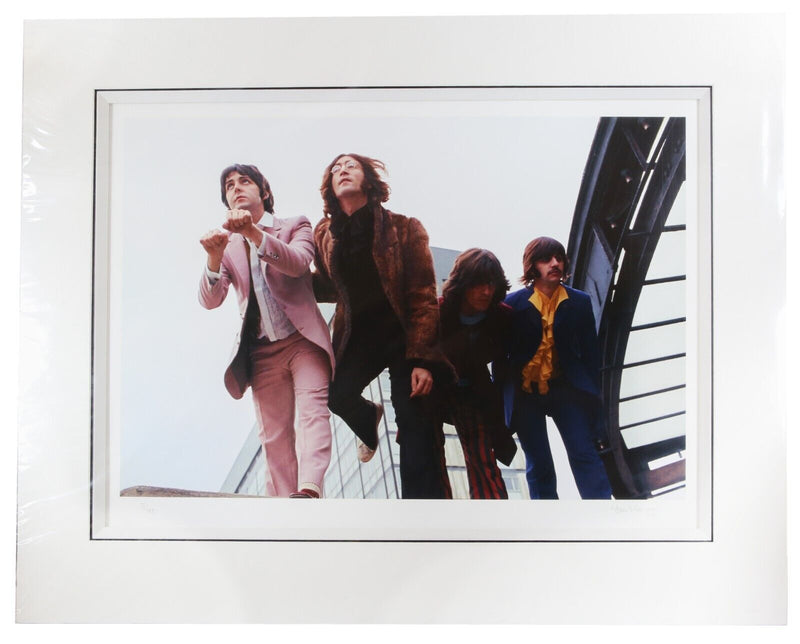 TOM MURRAY, 'READY, SET, GO', LIMITED EDITION BEATLES PRINT 73/195, SIGNED & COA