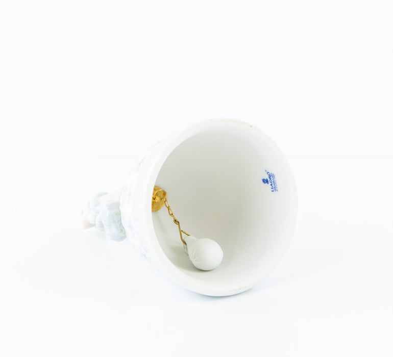LLADRO 'SOUNDS OF WINTER' CHRISTMAS BELL FIGURE MODEL 5954, BOXED