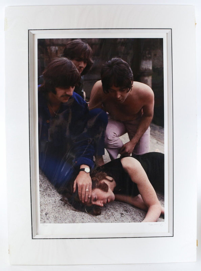 TOM MURRAY, 'UNTITLED I', LIMITED EDITION BEATLES PRINT 73/195, SIGNED & COA