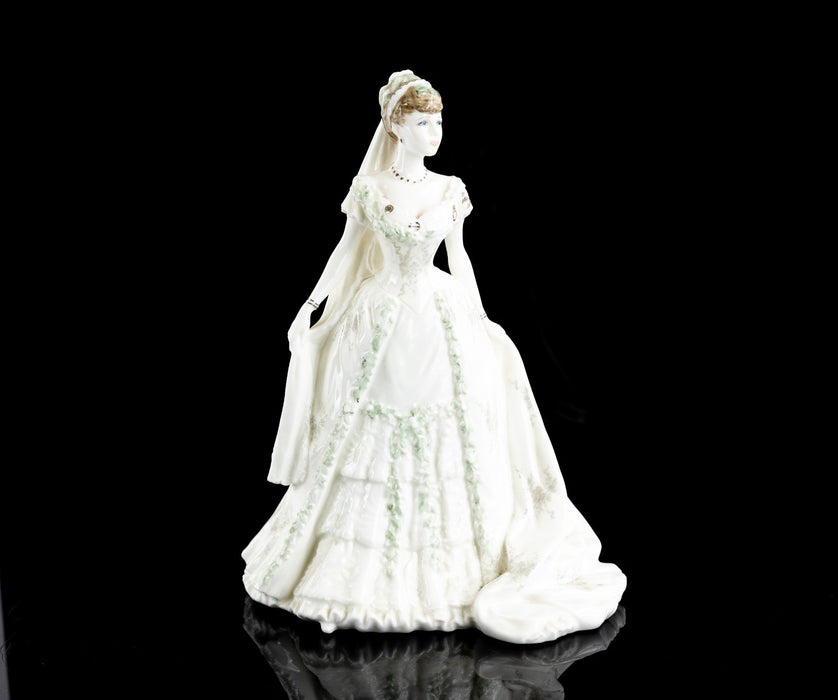 COALPORT 'QUEEN MARY' LIMITED EDITION ROYAL BRIDES FIGURE MODEL & COA