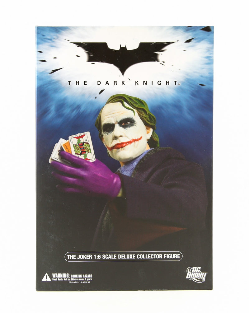 BATMAN, THE DARK KNIGHT - DC DIRECT JOKER 1:6 SCALE DELUXE COLLECTOR FIGURE, BOX